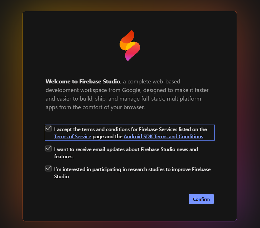 Firebase Studio