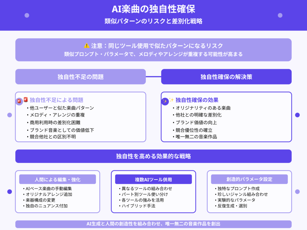 独自性を確保する