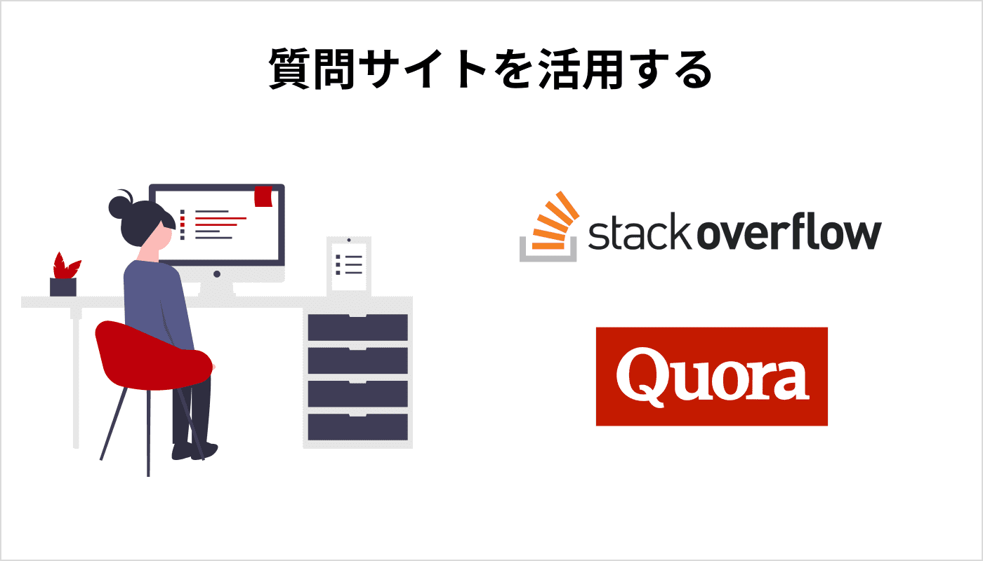質問サイトを活用する