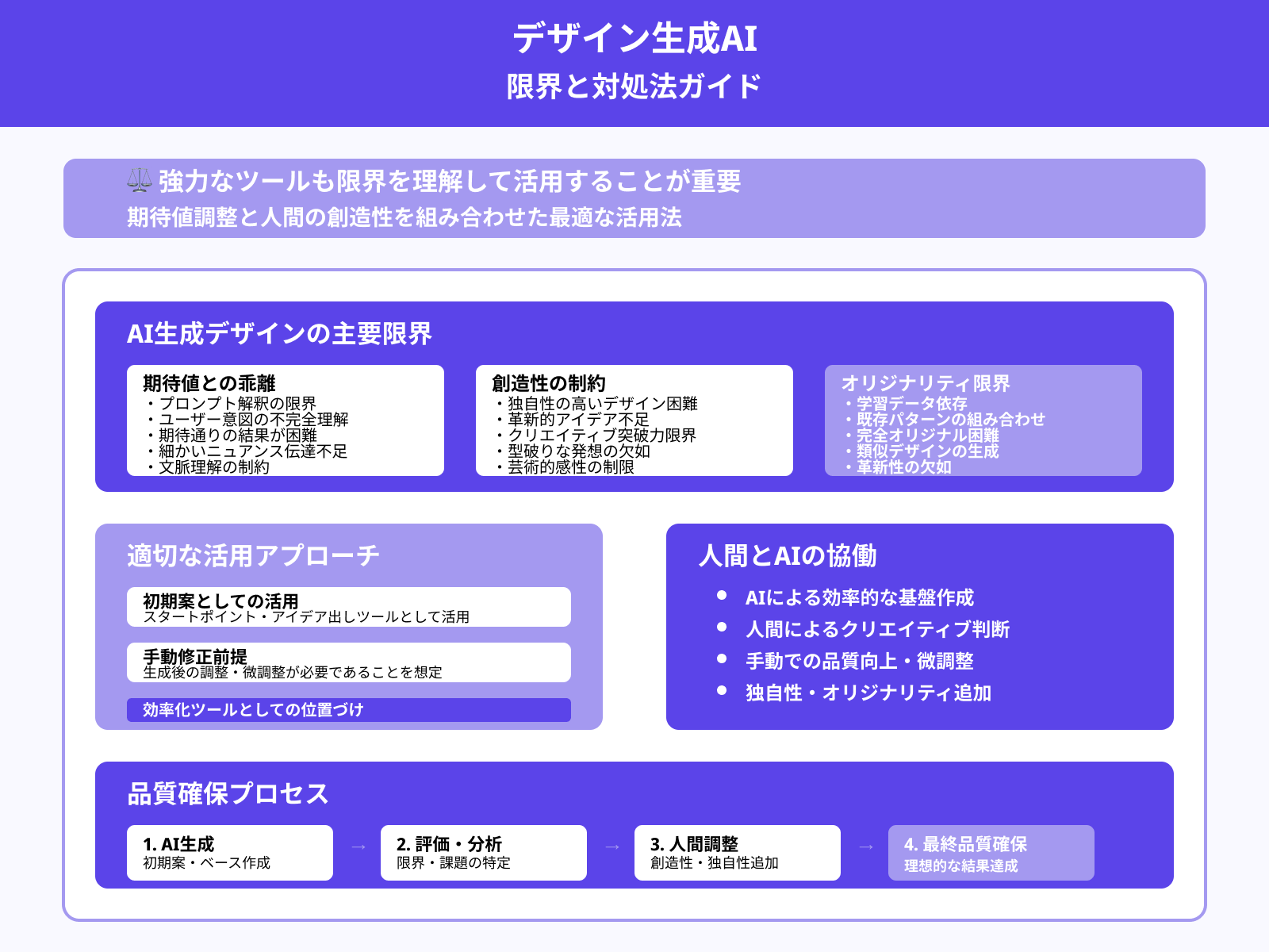 AI生成デザインの品質と限界