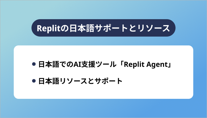 Replitの日本語サポートとリソース